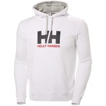 HELLY HANSEN Herren Hh Logo Hoodie Kapuzenpullover, Weiß (Blanco 001), Medium