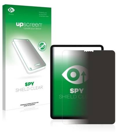 upscreen Spy Shield Clear Premium Blickschutzfolie für Apple iPad Pro 11 (2018)