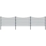 Home Deluxe Doppelstabmattenzaun anthrazit TAL versch. Ausführungen