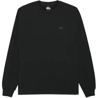 QUIKSILVER Salt Water LS, Kurzarm-T-Shirt, schwarz, Größe M