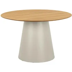 Ebuy24 Soli Esstisch 120x120cm Natur.