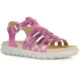 GEOX Jungen Mädchen J SOLEIMA Gir Sandal, Fuchsia, 24, EU