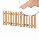 Gartenpirat Lattenzaun 180 x 150 cm Braun/Holz