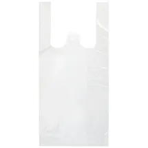 Papstar Starpak 200 Hemdchen-Tragetaschen, HDPE weiss