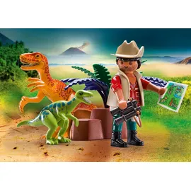 Playmobil Dinos Dinosaurier und Forscher Aktentasche 70108