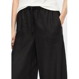 Comma, 7/8-Hose Culotte Schwarz 38