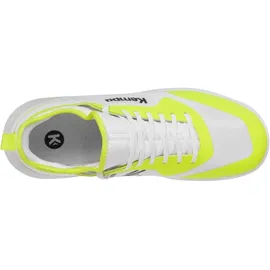 Kempa Kourtfly Jr Sport-Schuhe, Weiß Fluo Gelb, 35