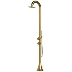 Sined Edelstahl Dusche Moon d Oror Edelstahl Dusche 316l Stahl Mit Flexibler Handbrause Gold