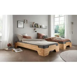 Massivholz Denver 95 x 26 cm Mehrfarbig