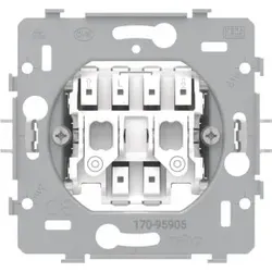 Niko Züblin 170-95905 Sockel für Rollladentaster für elektronische Bedienung, 10 A/250 Vac, Steckklemmen 17095905