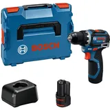 Bosch GSR 12V-32 inkl. 2 x 2,0 Ah + L-BOXX