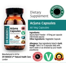 DR WAKDE's Arjuna Kapseln 60 Veg Caps
