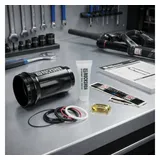RockShox Deluxe/Super Deluxe Metric Luftdämpfer 205 x 57,5-65 mm Silber