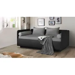 Schlafsofa Eriko Komfort Kunstleder H:80cm/B:224cm/T:99cm mit Bettkasten Relaxfunktion klassischer Stil