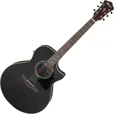 Ibanez AE140-WKH Weathered Black Open Pore