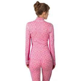 KARI TRAA Rose Langarm-baselayer - Bright Pink - L