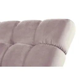 Switch Relaxliege Delphi Velours 120 x 84 x 168 cm Rosa/Pink