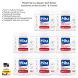 Mixa Urea Cica Repair+ Körperlotion für Trockene & Empfindliche Haut 8x400ml
