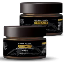 Shilajit original kaufen von XTRA FUEL | 60 Gr reines Himalaya Shilajit Gold mit über 50% Fulvinsäure und Huminsäure - Mumijo Shilajit mit verifizierten Erfahrungen - in Deutschland geprüft - 60 Gr 60 g