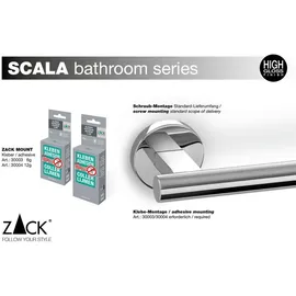 Zack SCALA Seifenspender 200ml Silber