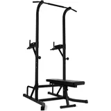 Power Tower Deluxe mit Hantelbank - Hantelbank schwarz No Size