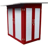 Weka Garten Q Kompakt Schwedenrot 200 cm x 125 cm