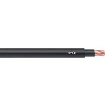 Lapp Lapp, Kabelleitung, 10 Meter 1550004 NYY-J Stromkabel 7G1,5 mm2 RE I Erdkabel mit Schutzleiter GN/GE (10 m)