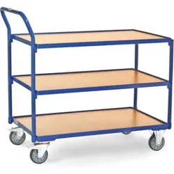 fetra Tischwagen 2752 - Tragkraft 300kg TPE-Reifen