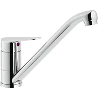 Vigour one Einhebelmischer Silber