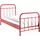 Vipack Metallbett New York 90 x 200 cm rot