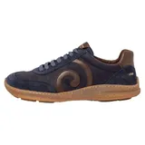 El Naturalista Unisex. 2543511NF005_0B0 Leder Turnschuhe N5435 Multi Blau 40 Wohnung, Schnürsenkel, Lässig