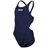 Mädchen Girl s Tech Solid One Piece Swimsuit Navy-white 152 EU