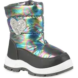 Stiefelparadies Kinder Winter Boots in Grau Holo,
