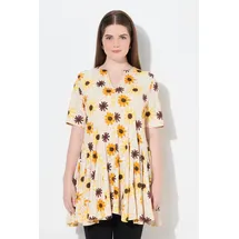 Ulla Popken Shirt in honiggelb | Gr.: 50-52