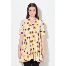 Ulla Popken Shirt in honiggelb | Gr.: 50-52
