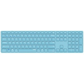 Rapoo E9800M Multi-mode Wireless Ultra-slim Keyboard Blau