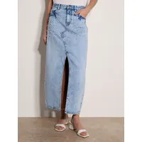 Apricot Midirock Damen Blau 36
