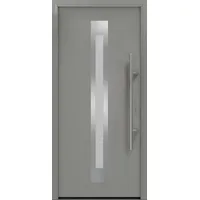 EcoStar Haustür ISOPRO Secur IPS 770S RC2 graualuminium 110 x 210 cm