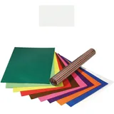 NEU Transparentpapier/Drachenpapier, 35x50 cm, 25 Bogen, Weiss