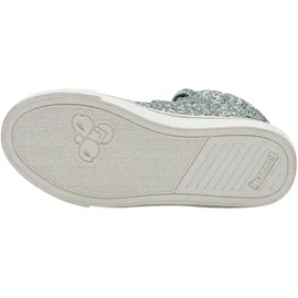 hummel Slimmer Stadil Glitter Sneaker Mädchen 7135 mineral blue 27