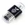 BerryBase 2in1 MicroSD Kartenleser mit USB-A und USB-C Stecker, Schwarz