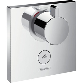 HANSGROHE ShowerSelect Thermostat Highflow Unterputz, 1 Verbraucher 1 zus. Abgang, Chrom