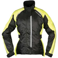 Modeka Viola Dry Regenjacke schwarz/gelb 48