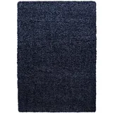 KADIMA DESIGN Teppich Hochflor Unifarben Polypropylen 160 x 230 cm Blau