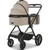 Kombi-Kinderwagen MOON Clicc, mud/melange grau (mud, melange) Baby Kinderwagen Kombikinderwagen