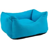 Nayeco Quadratisches Bett 76x60x21 Cm - Blue - One Size