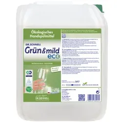 Dr. Schnell Spülmittel Grün & mild eco, pH-neutral 36927  , 10 Liter - Kanister