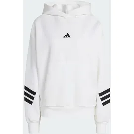 adidas Future Icons 3-Streifen, Hoodie - White