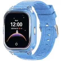 SaveFamily Enjoy 4G GPS 38 mm Kunststoffgehäuse Blau Silikonarmband Blau S