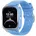 GPS 38 mm Kunststoffgehäuse Blau Silikonarmband Blau S